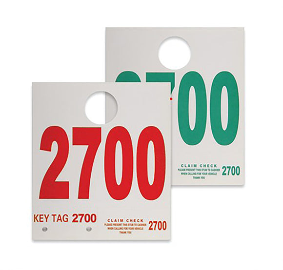 Service Dispatch Numbers - Pack of 1000