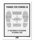 Clay-Coated Floor Mats - Case of 500