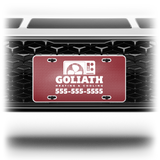 Auto License Plate Inserts - Minimum order 100