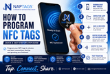 30mm Rigid PVC NFC Tags – 25 Pack