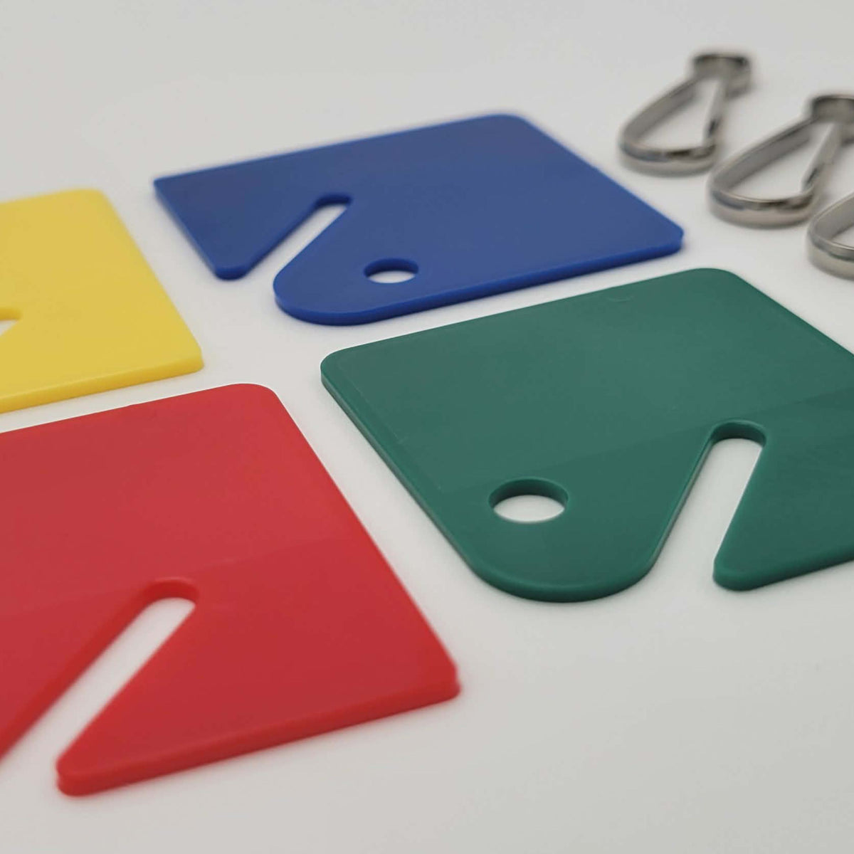 Slotted Plastic Rack Key Tags - NapSupply.com – Nap Supply