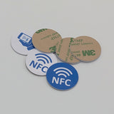 30mm Rigid PVC NFC Tags – 25 Pack