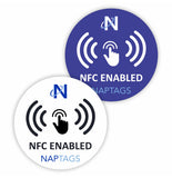 30mm Rigid PVC NFC Tags – Custom Printed and Easy to Self Program – Instructions Included