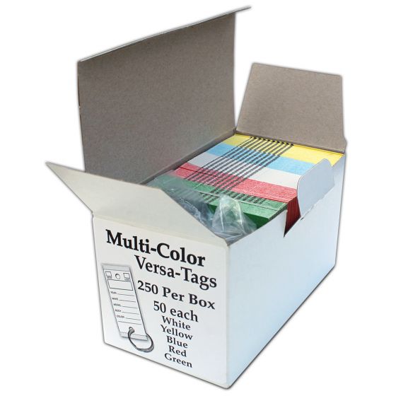 Versa Tag Self-Protecting Key Tags - Pack of 250