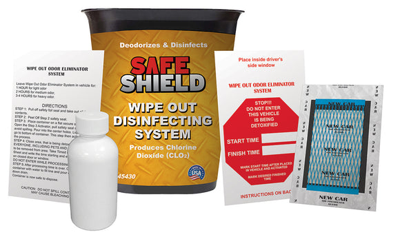 Safe Shield Wipe Out Disinfecting Kit