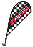 Clip on Paddle Flags