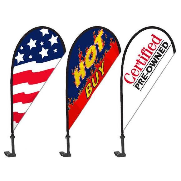 Clip on Paddle Flags