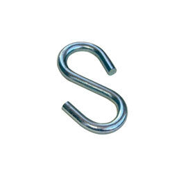 3/4" Stainless Steel S-Hooks - Pack of 10