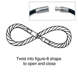 Waterproof Twisty® Key Ring - Pack of 25