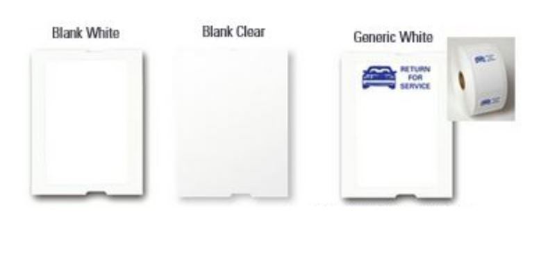 Generic Static Cling Labels for Auto Shops and Dealers - NapSupply.com ...