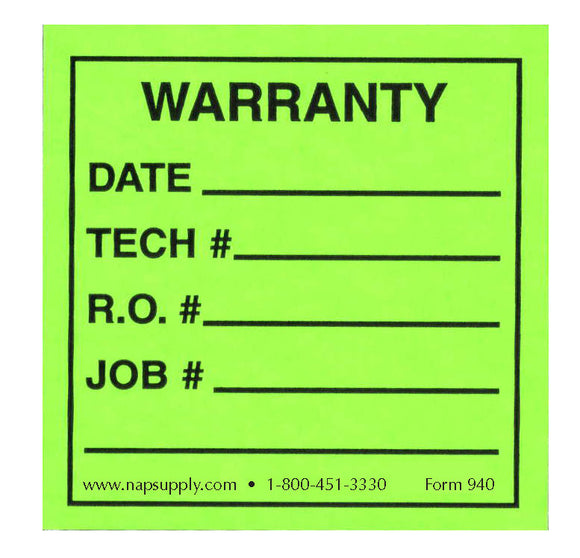 Warranty Labels: Boost Trust and Protect Your Products Instantly